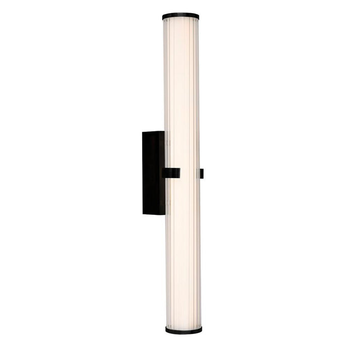 Searchlight 63126-1BK Clamp LED Black Wall Light 23W. IP44 - 31343