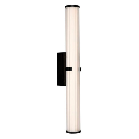 Searchlight 63126-1BK Clamp LED Black Wall Light 23W. IP44 - 31343