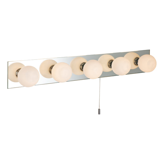 Firstlight 6410 Showtime 5 Light Mirror Glass Wall Light (Switched)