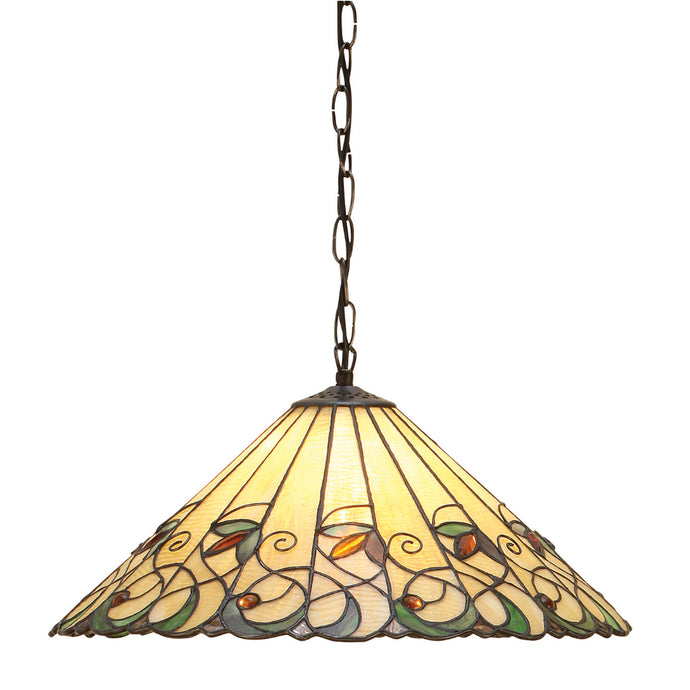 Interiors 1900 64193 Jamelia Medium 1 Light Pendant