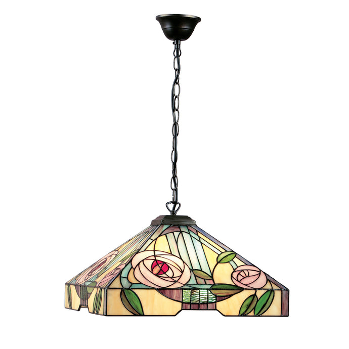 Interiors 1900 64384 Willow Large 3 Light Pendant