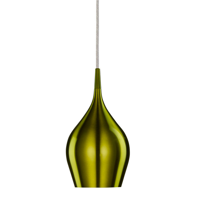 Searchlight 6461-12GR Vibrant 1Lt Green Pendant - Dia 12Cm - 20465