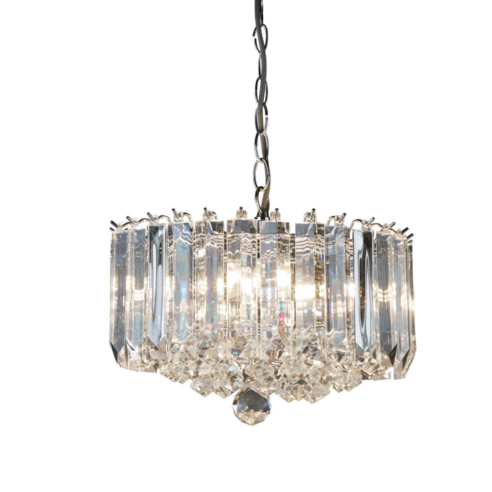 Searchlight 6715CC Sigma 4Lt CC Clear Acrylic Pendant 15 - 31386