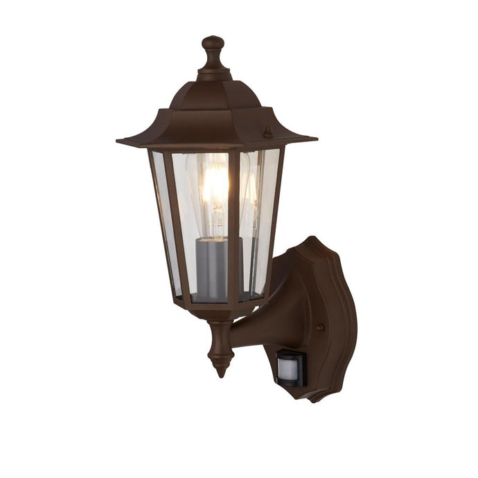 Searchlight 68001RUS Outdoor Wall Light, Rust Brown - 31395
