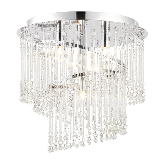 Endon Lighting 68698 Camille 4lt Flush - 33672