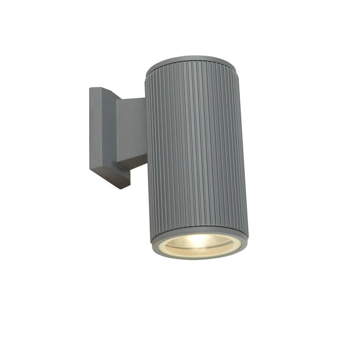 Searchlight 6871GY Outdoor 1Lt Wall/Porch Light - Grey With Clear Glass Diffuser - 26498