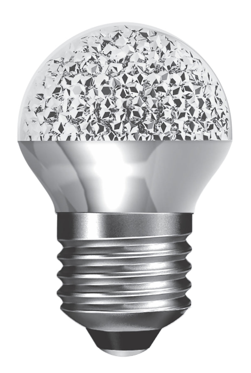 Load image into Gallery viewer, Kaleido LED Ball E27 Dimmable 3.5W Natural White 4000K, 270lm, Chrome Finish, 3yrs Warranty

