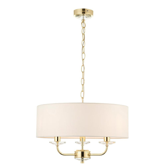 Endon Lighting 70560 Nixon 3lt Pendant - 33714