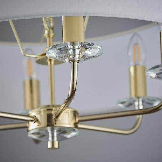 Endon Lighting 70561 Nixon 6lt Pendant - 33715