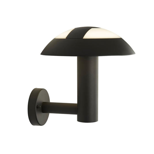 Searchlight 7263GY Mushroom Outdoor LED Wall Light/Porch - Dark Grey - 31434