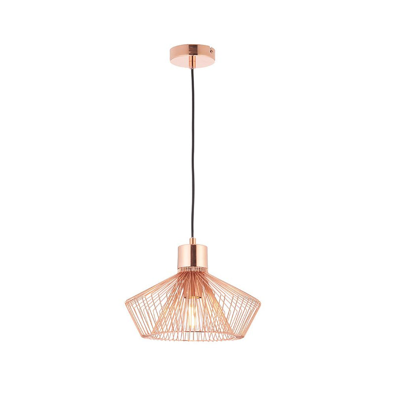 Load image into Gallery viewer, Endon Lighting 72813 Kimberley 1lt Pendant - 33741
