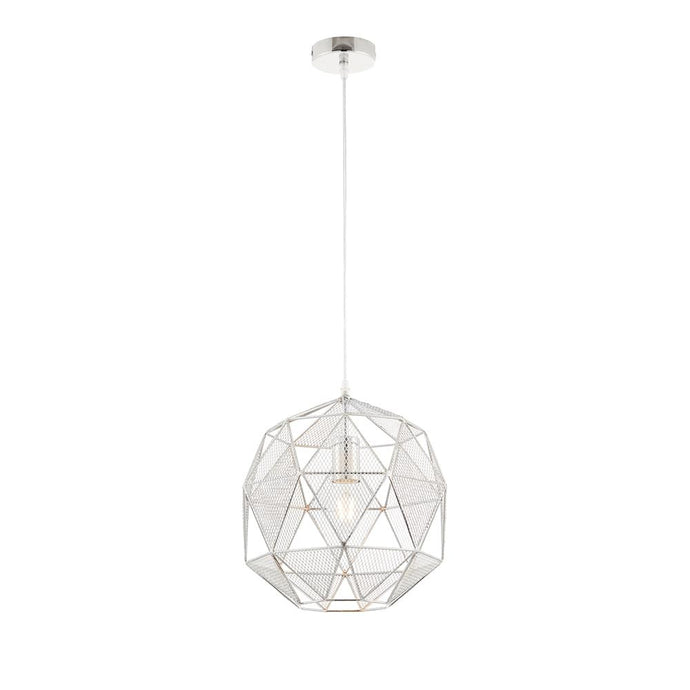 Endon Lighting 72817 Armour 1lt Pendant - 33742