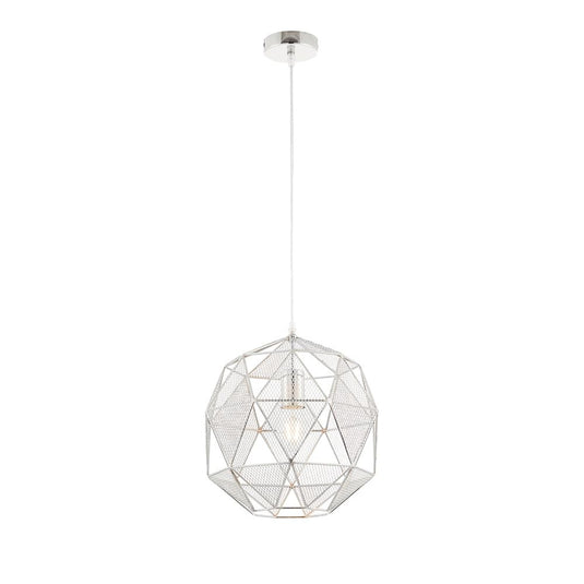 Endon Lighting 72817 Armour 1lt Pendant - 33742