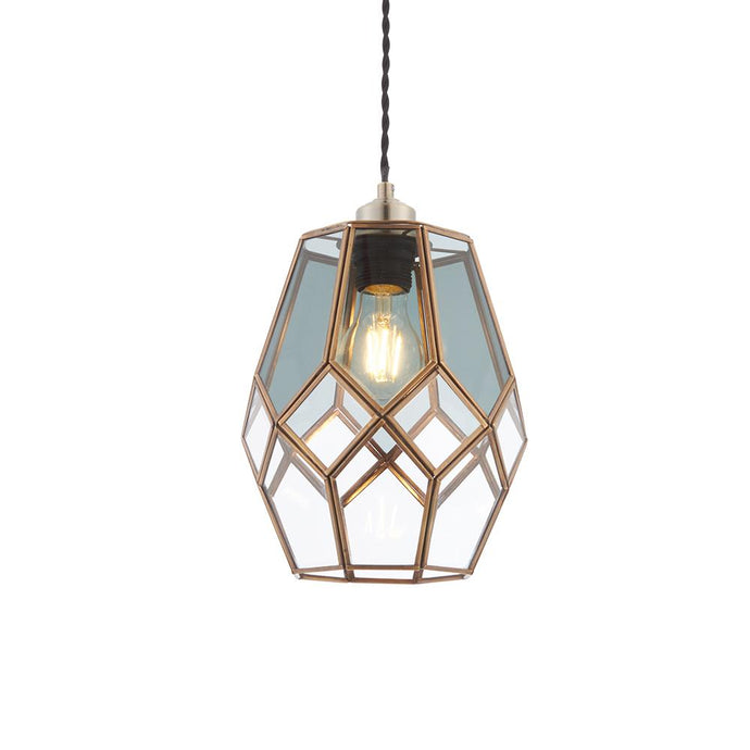 Endon Lighting 73296 Ripley 1lt Pendant - 22785