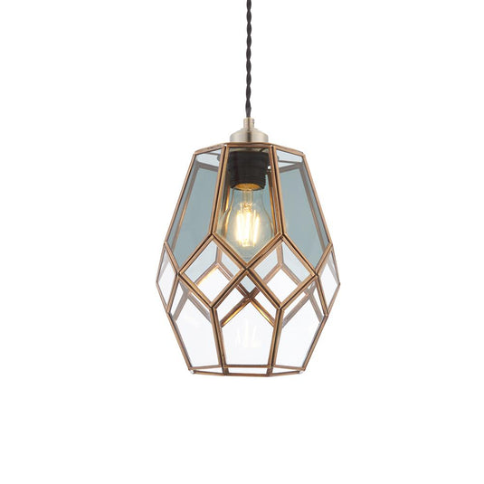Endon Lighting 73296 Ripley 1lt Pendant - 22785