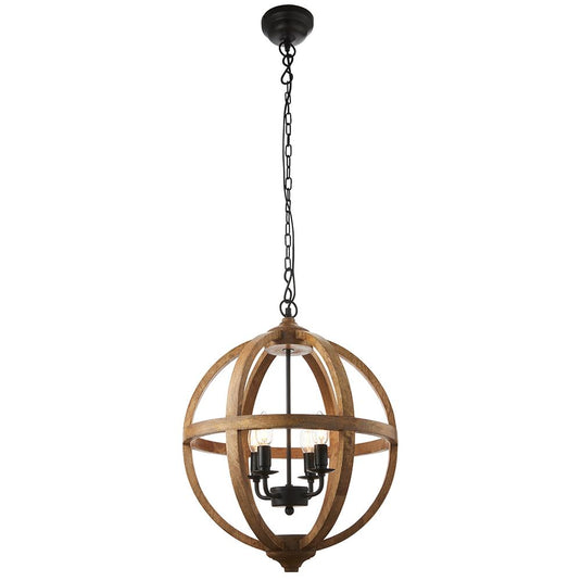 Endon Lighting 73575 Toba 4lt Pendant - 33774