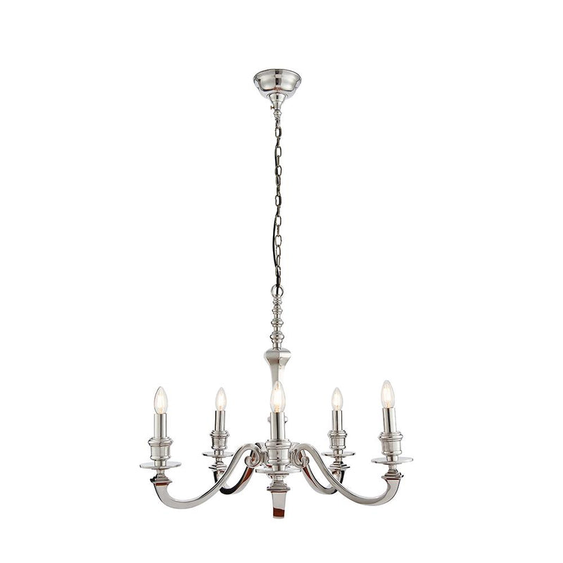 Load image into Gallery viewer, Endon Lighting 73598 Finsbury 5lt Pendant - 33777
