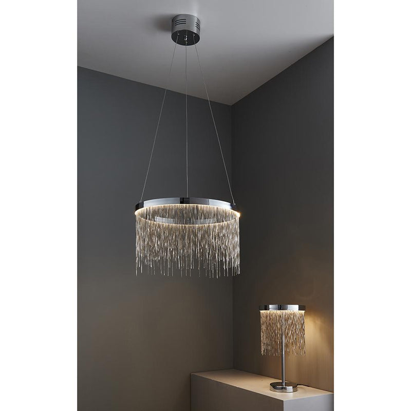 Load image into Gallery viewer, Endon Lighting 73768 Zelma 1lt Pendant - 33783
