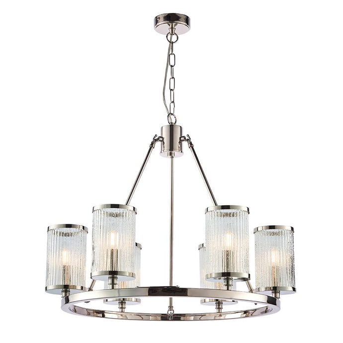 Endon Lighting 74128 Easton 6lt Pendant - 33785