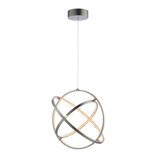 Endon Lighting 74729 Eternity 1lt Pendant - 33788