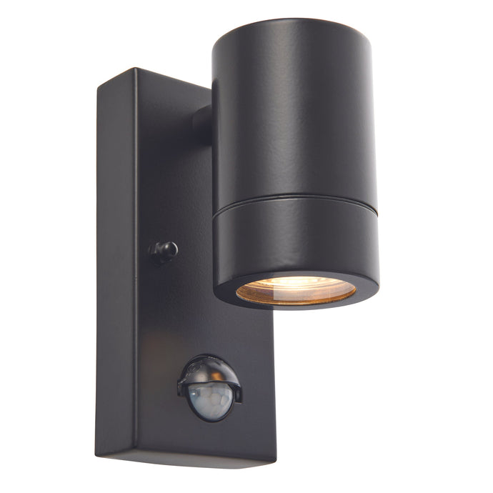 Saxby Lighting 75435 Palin PIR 1lt wall IP44 7W - 26881