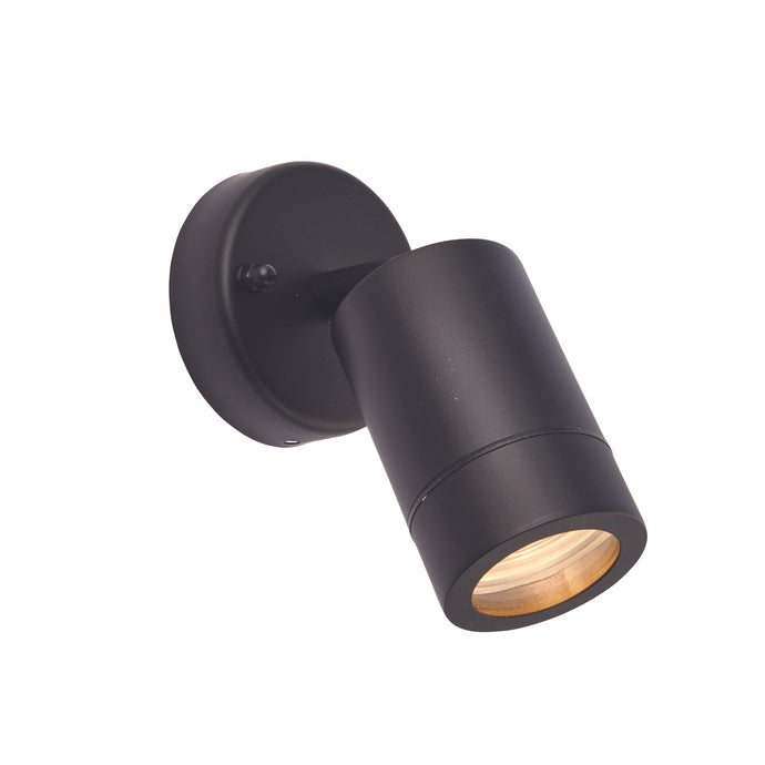 Saxby Lighting 75436 Palin 1lt spot wall IP44 7W - 26603