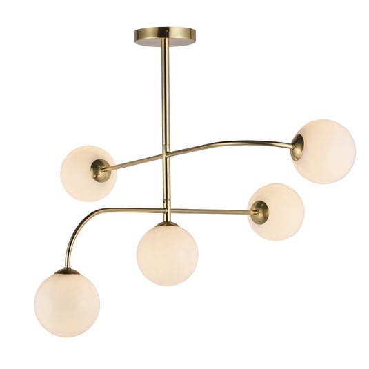 Endon Lighting 75939 Otto 5lt Semi flush - 33793