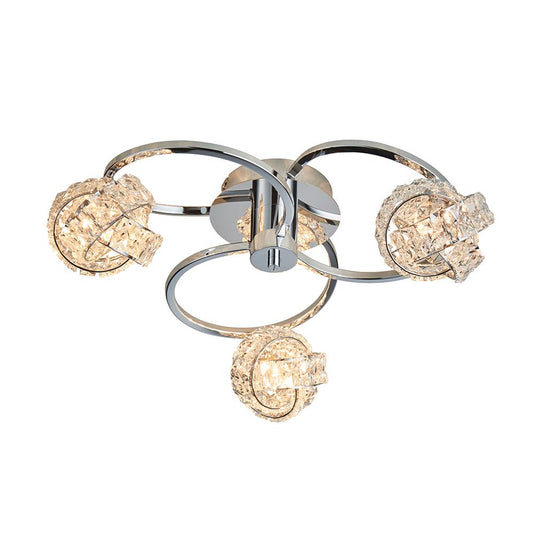 Endon Lighting 76285 Talia 3lt Semi flush - 33824
