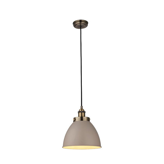 Endon Lighting 76328 Franklin 1lt Pendant - 33834