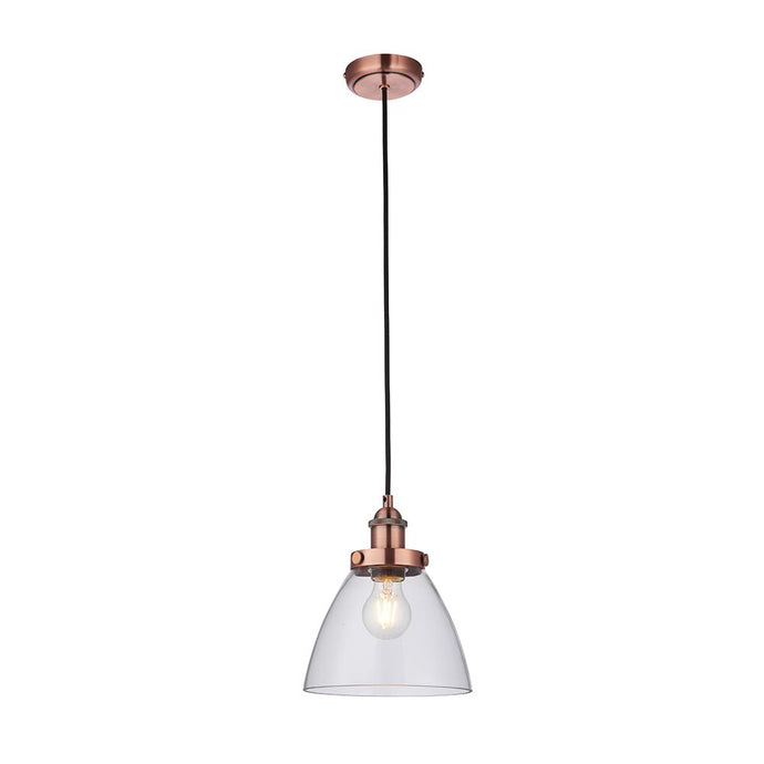 Endon Lighting 76332 Hansen 1lt Pendant - 25240