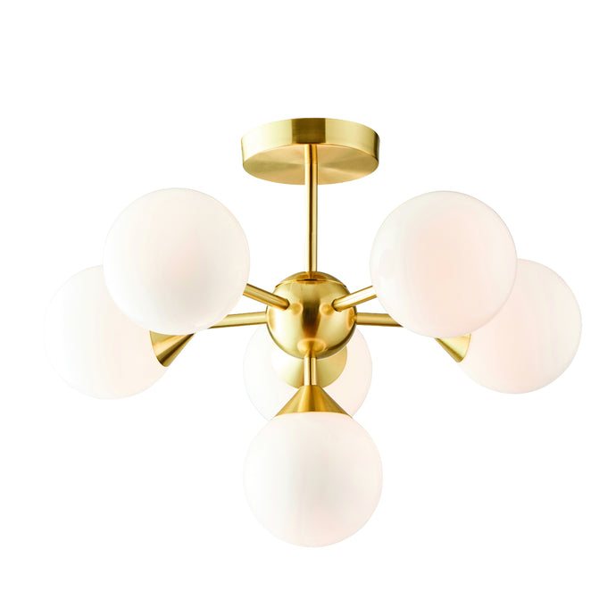 Endon Lighting 76501 Oscar 6lt Semi flush - 33869