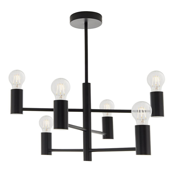 Endon Lighting 76502 Studio 6lt Semi flush - 33870