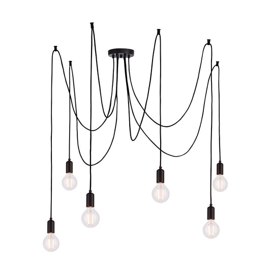 Endon Lighting 76583 Studio 6lt Pendant - 24025