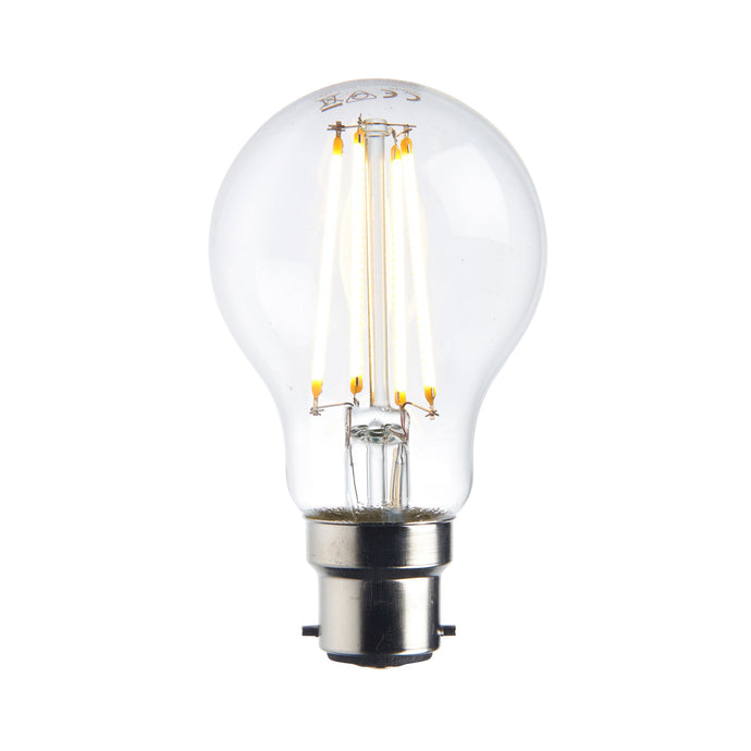 Saxby Lighting 76800 B22 LED filament GLS dimmable 8W - 32068