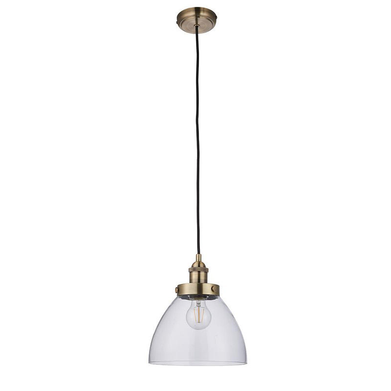 Load image into Gallery viewer, Endon Lighting 77272 Hansen 1lt Pendant - 25102
