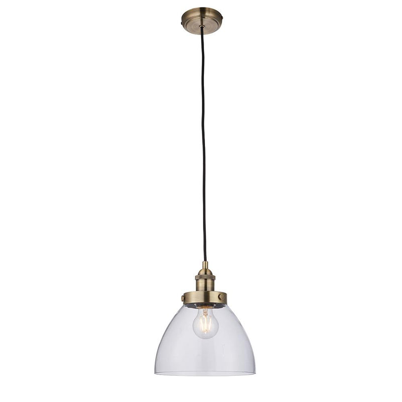 Load image into Gallery viewer, Endon Lighting 77272 Hansen 1lt Pendant - 25102
