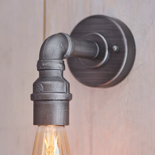 Endon Lighting 78765 Pipe 1lt Wall - 29888