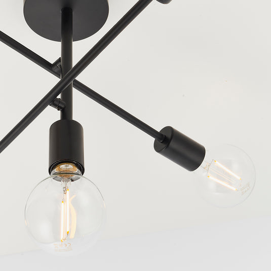 Endon Lighting 79502 Studio 5lt Semi flush - 33993