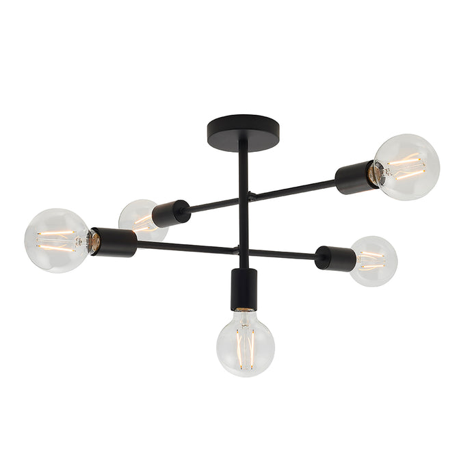 Endon Lighting 79502 Studio 5lt Semi flush - 33993