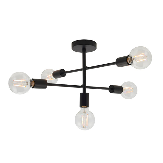 Endon Lighting 79502 Studio 5lt Semi flush - 33993