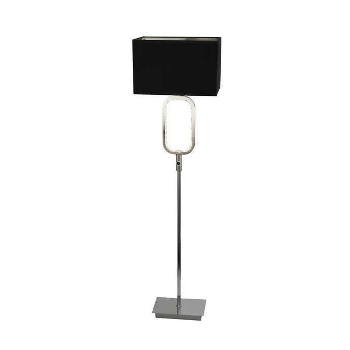 Searchlight 7959CC Aura Chrome Floor Lamp With 1 X E27 Holder And LED With Crystal Glass - 31499