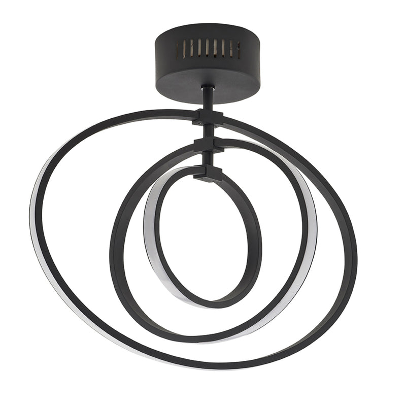 Load image into Gallery viewer, Endon Lighting 80682 Avali 1lt Semi flush - 34065
