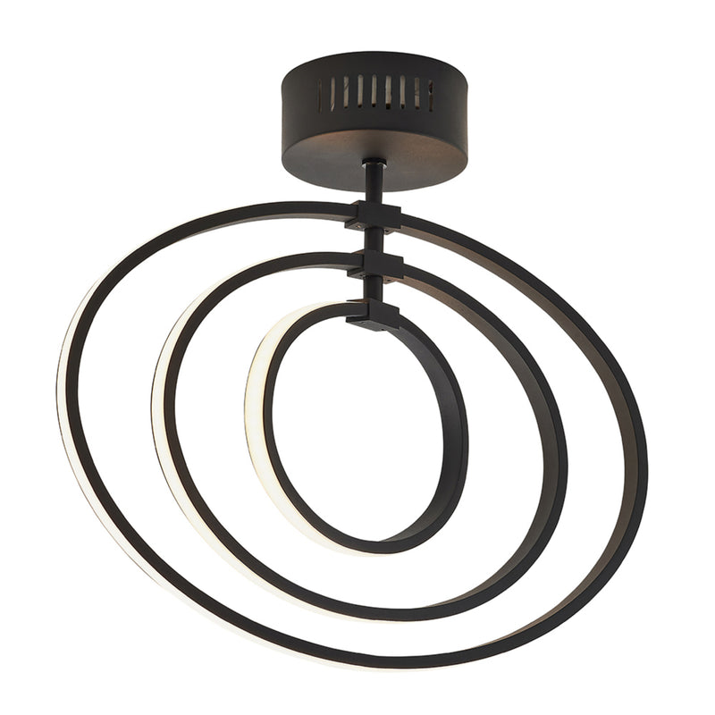 Load image into Gallery viewer, Endon Lighting 80682 Avali 1lt Semi flush - 34065
