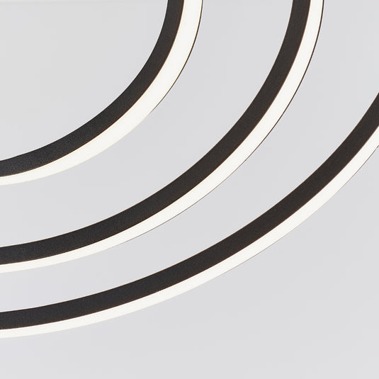 Endon Lighting 80682 Avali 1lt Semi flush - 34065