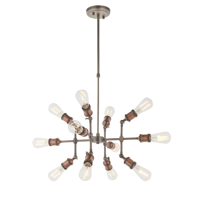Endon Lighting 81609 Hal 12lt Pendant - 34083