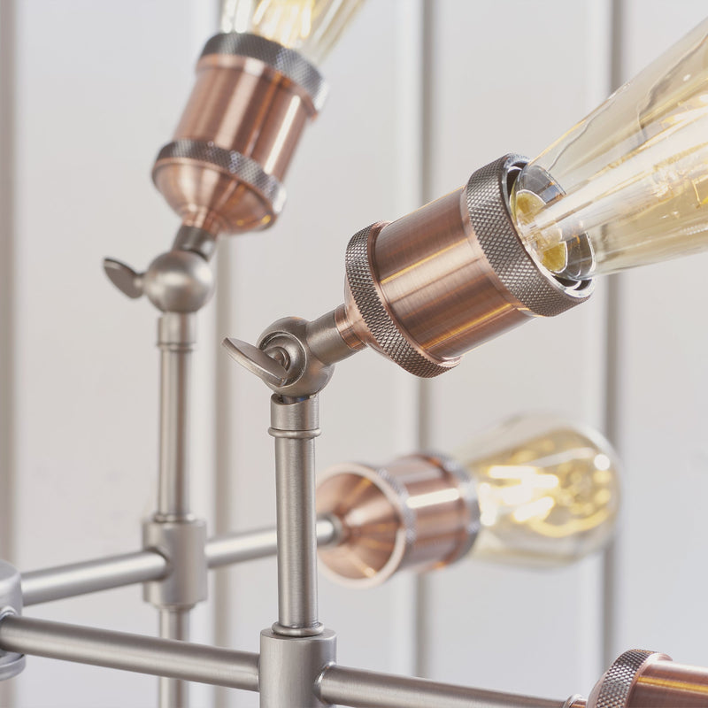 Load image into Gallery viewer, Endon Lighting 81609 Hal 12lt Pendant - 34083
