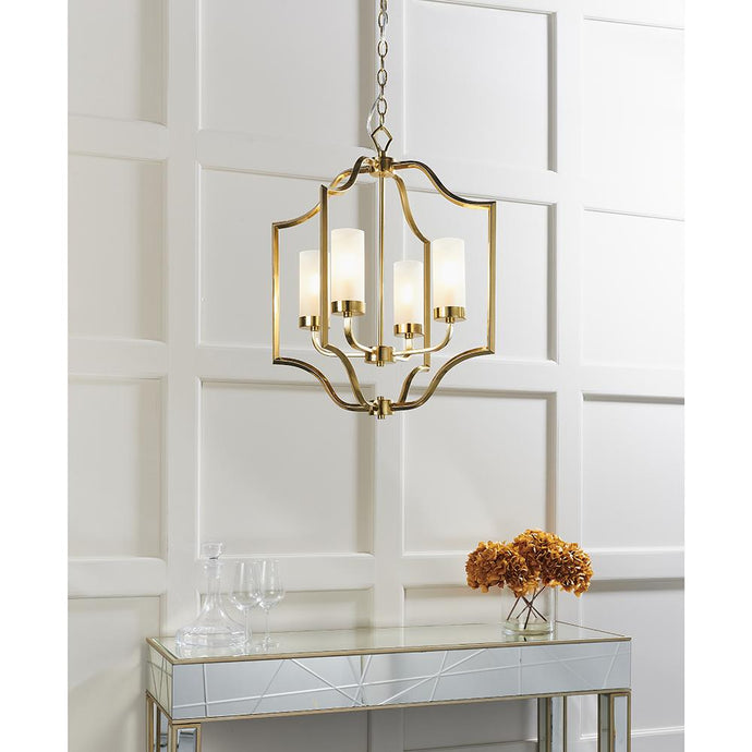 Endon Lighting 81914 Edrea 4lt Pendant - 34096
