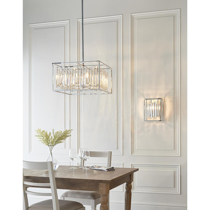 Load image into Gallery viewer, Endon Lighting 81931 Acadia 6lt Pendant - 34105
