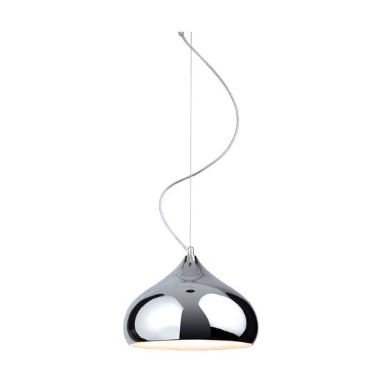 Firstlight 8306CH Carla 1 Light Polished Chrome Pendant Ceiling Light