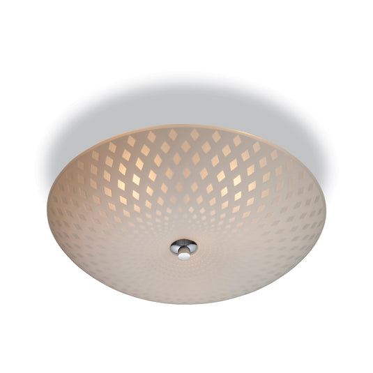 Firstlight 8316 Celine 3 Light Opal Glass Semi Flush Ceiling Light